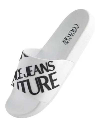 logo slide men slippers - VERSACE - BALAAN 1