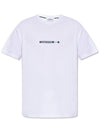 Micro Graphic One Print Short Sleeve T-Shirt White - STONE ISLAND - BALAAN 1