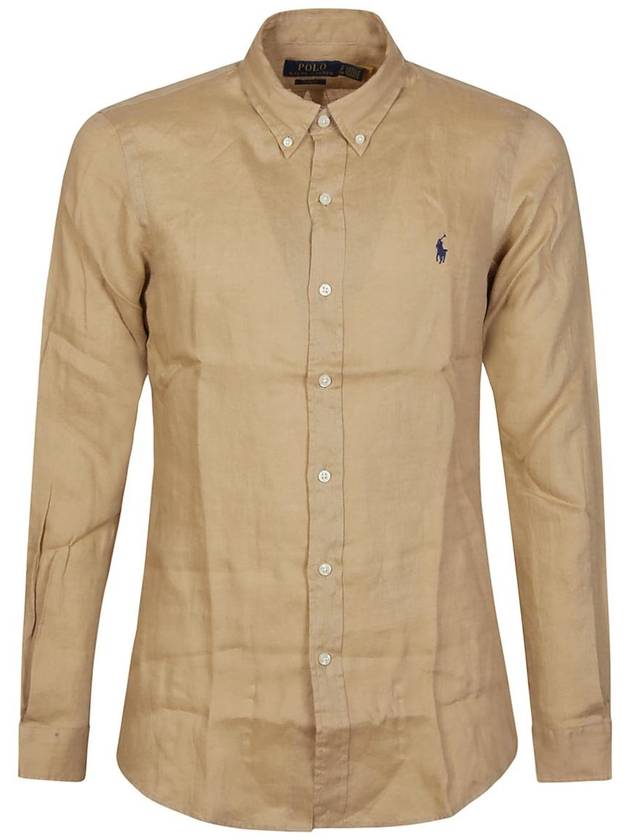 23 ss Slim Fit Linen Shirt 710829443014 B0650031256 - POLO RALPH LAUREN - BALAAN 2