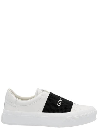 City Banding Logo Low Top Sneakers White - GIVENCHY - BALAAN 2