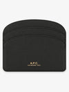 Demi Lune Card Wallet Black - A.P.C. - BALAAN 3