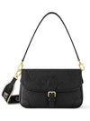 Diane Monogram Leather Shoulder Bag Black - LOUIS VUITTON - BALAAN 2