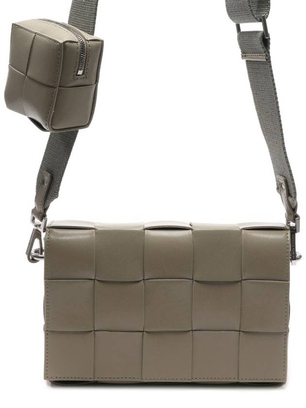 Cassette Versatil Strap Cross Bag Taupe Grey - BOTTEGA VENETA - BALAAN 2