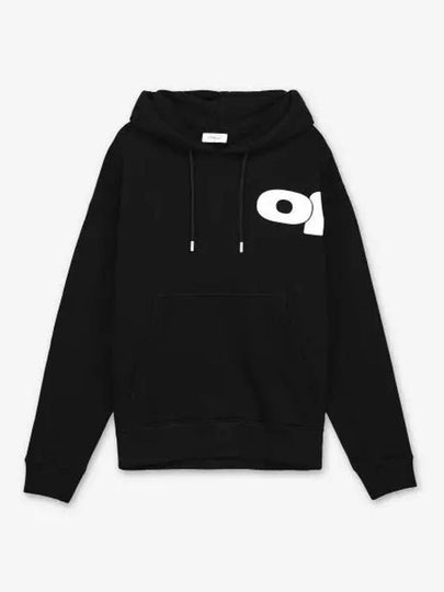 Shared Logo Skate Hoodie Black - OFF WHITE - BALAAN 2