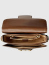 Horsebit 1955 GG Supreme Shoulder Bag Brown - GUCCI - BALAAN 4