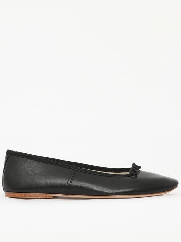 Women's Leah Flat Ballerina Shoes Black - A.P.C. - BALAAN 2