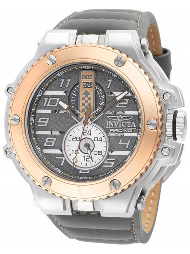 Invicta Invicta Racing Downforce GMT Quartz Gunmetal Dial Men's Watch 47381 - INVICTA - BALAAN 1