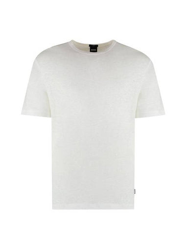 Short Sleeve T-Shirt 50511612 100 White - HUGO BOSS - BALAAN 1