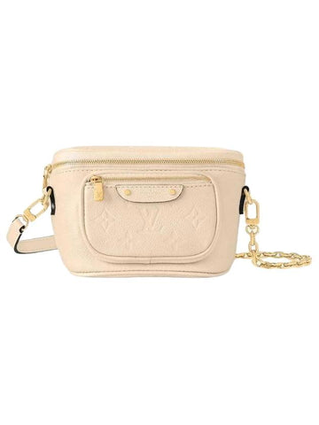 Monogram Empreinte Mini Bumbag Cream - LOUIS VUITTON - BALAAN 1