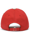 R Patch Ball Cap Ivory Red - ROLLING STUDIOS - BALAAN 5