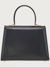 Iconic Large Tote Bag Black - SALVATORE FERRAGAMO - BALAAN 4