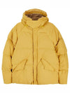 Arctic Hooded Down Short Padding Yellow - TEN C - BALAAN 1