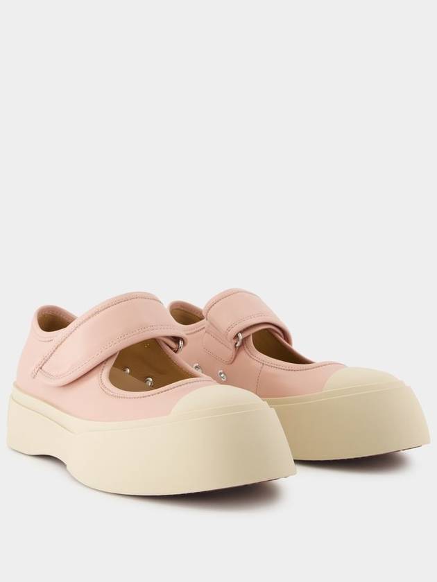 Mary Jane Sneakers - Marni - Leather - Pink - MARNI - BALAAN 2