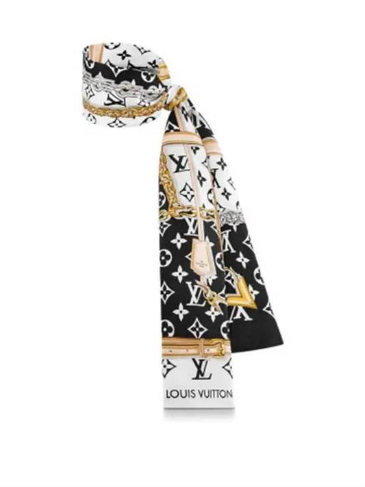 Monogram Confidential Scarf Black - LOUIS VUITTON - BALAAN 2