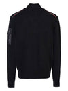 Men's logo patch knit zipup 9B00012 M1241 999 - MONCLER - BALAAN 3