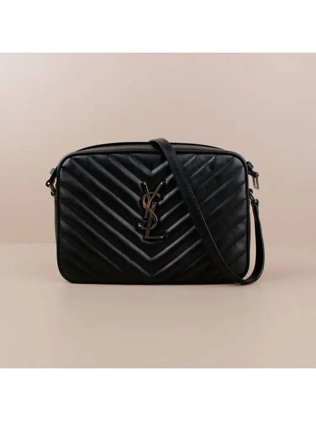 Roux Quilted Cross Bag Black - SAINT LAURENT - BALAAN 2