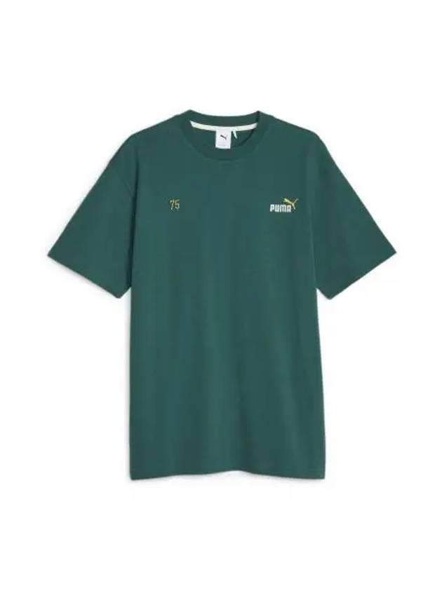 Number One Logo Celebration Short Sleeve T-Shirt Malachite - PUMA - BALAAN 1