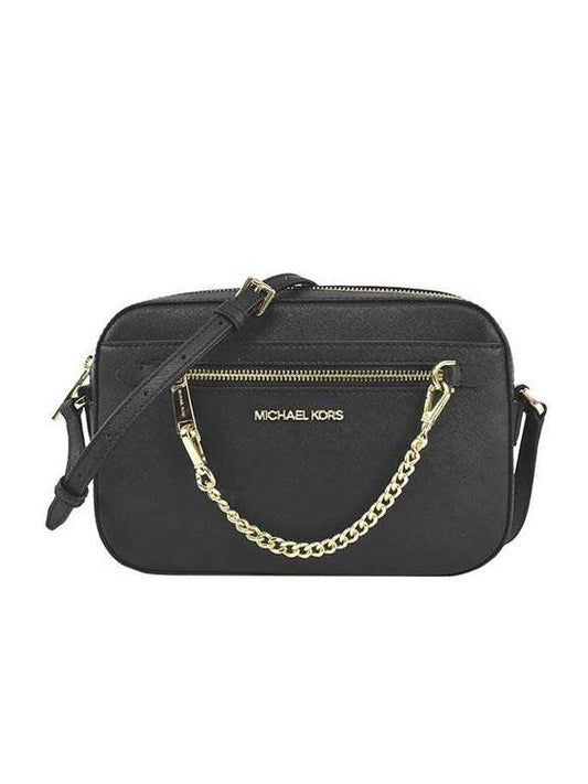 Jet Set Item Chain Cross Bag Black - MICHAEL KORS - BALAAN 1