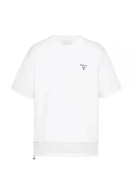 Re-nylon Jersey Short Sleeve T-Shirt - PRADA - BALAAN 2