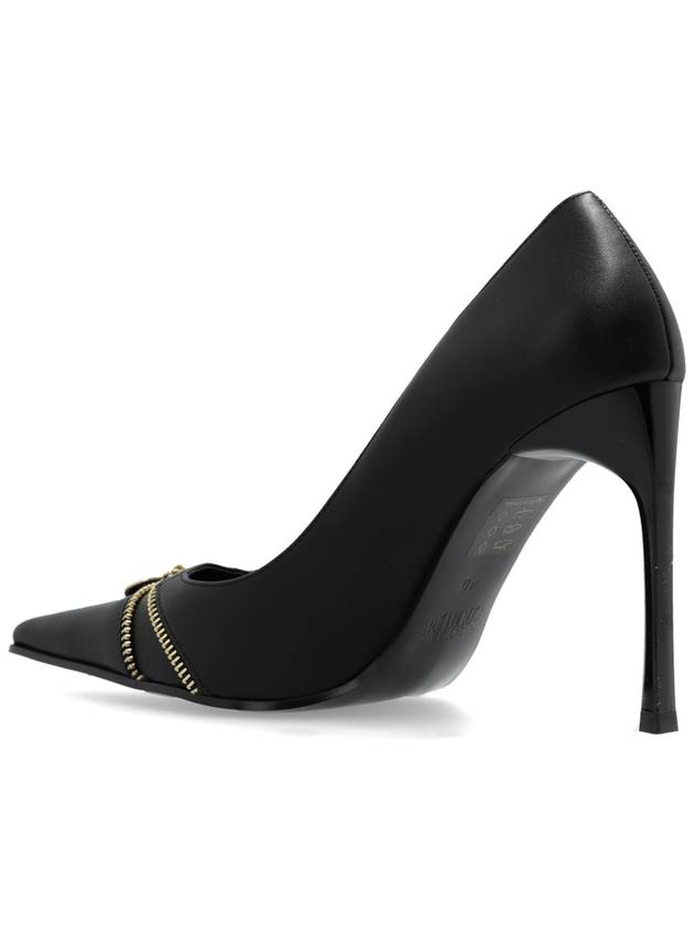 Versace Jeans Couture Heeled Shoes, Women's, Black - VERSACE - BALAAN 5