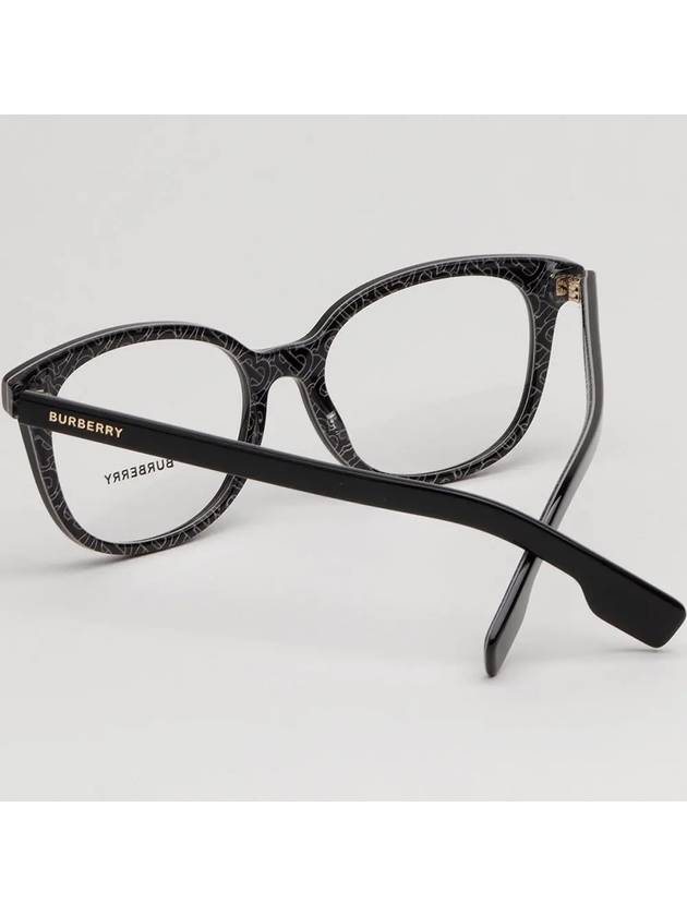 Eyewear Square Plastic Eyeglasses Black - BURBERRY - BALAAN 5