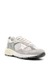 Dad Running Suede Sneakers Grey - GOLDEN GOOSE - BALAAN 3