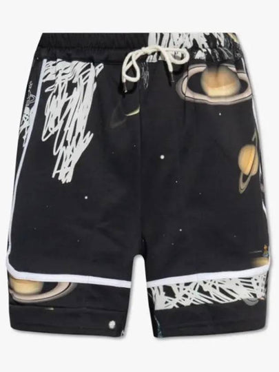 Graphic Print Drawstring Boxing Shorts Black - VIVIENNE WESTWOOD - BALAAN 2