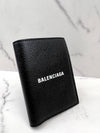 Cash Vertical Half Wallet Black - BALENCIAGA - BALAAN 5