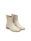 Michaelis Leather Ankle Boots Dusty White - OUR LEGACY - BALAAN 2