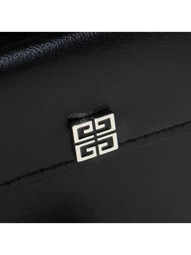 4G Logo Small Leather Half Wallet Black - GIVENCHY - BALAAN 10