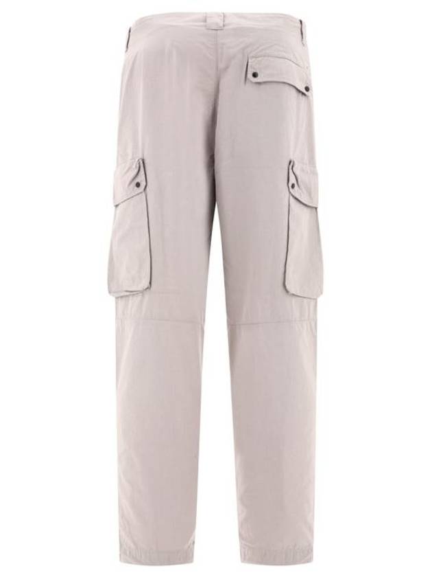 Rip-Stop Loose Utility Cargo Straight Pants Grey - CP COMPANY - BALAAN 3