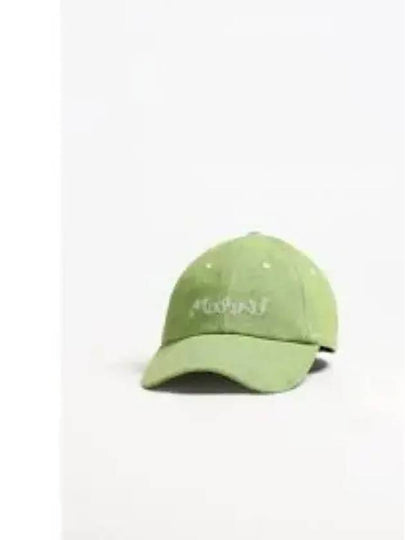 Embroidered Logo Denim Ball Cap Green - MARNI - BALAAN 2