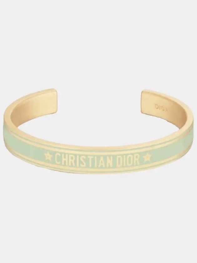 Cord Bangle Bracelet Gold Mint - DIOR - BALAAN 2