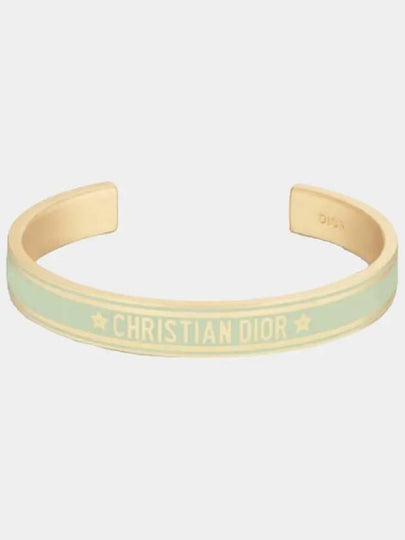 Cord Bangle Bracelet Gold Mint - DIOR - BALAAN 2