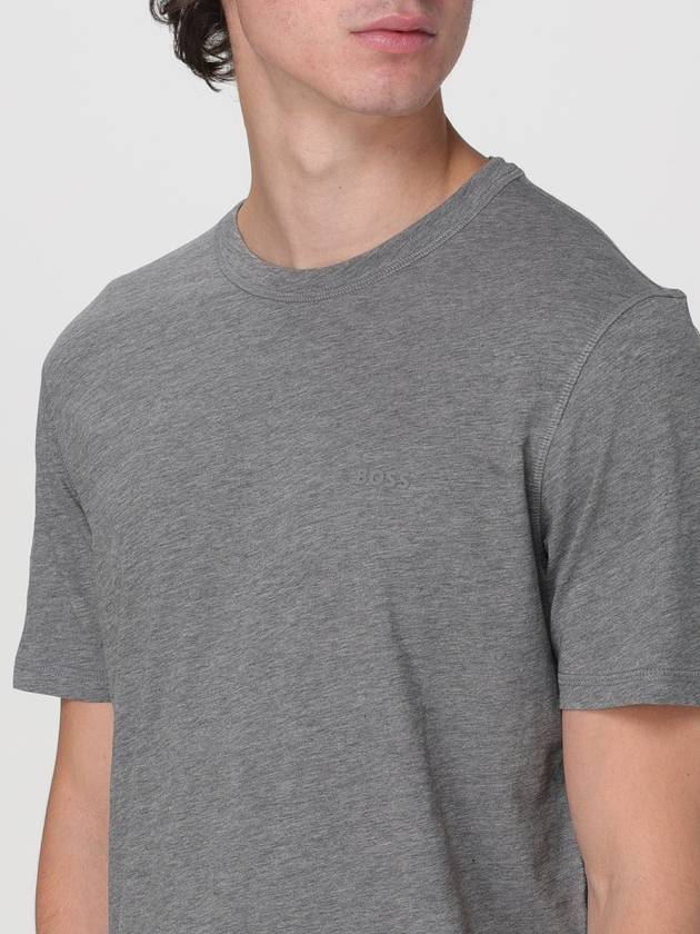 T-shirt Boss in cotone con logo - HUGO BOSS - BALAAN 3