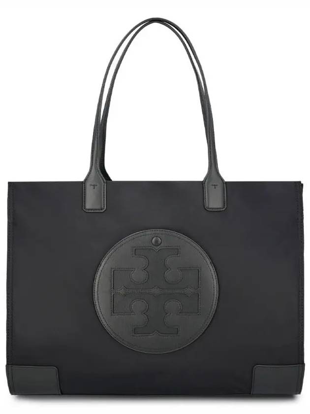 Ella Large Nylon Tote Bag Black - TORY BURCH - BALAAN 4