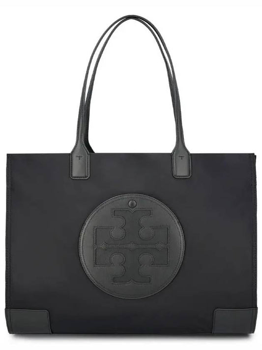 Ella Large Nylon Tote Bag Black - TORY BURCH - BALAAN 2