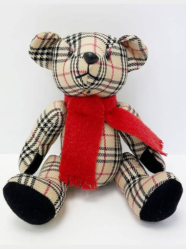 Nova Check Teddy Bear Doll 5VBUA35890 - BURBERRY - BALAAN 1