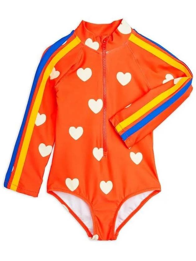 Kids High Neck Long Sleeve Swimsuit 24280114 42 - MINI RODINI - BALAAN 1