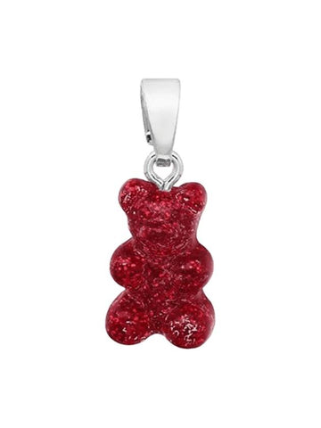 Nostalgia Bear Pendant Red Velvet - CRYSTAL HAZE - BALAAN 1