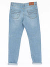 Low Rise Tapered Leg Denim Straight Jeans Blue - BRUNELLO CUCINELLI - BALAAN 2