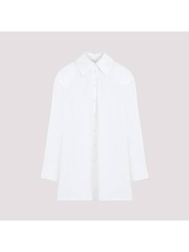 Blouse Shirt OPTIC WHITE - JIL SANDER - BALAAN 1