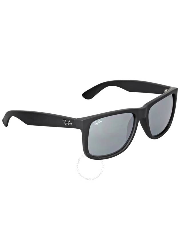 Ray Ban Justin Color Mix Grey Mirror Square Men's Sunglasses RB4165 622/6G 54 - RAY-BAN - BALAAN 3