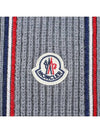 Patch logo three stripe wool muffler 3C00007 M1131 981 - MONCLER - BALAAN 5