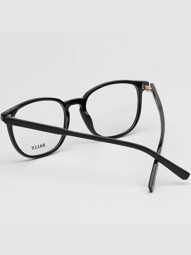 Glasses frame BY5043 001 black square horn frame light - BALLY - BALAAN 4