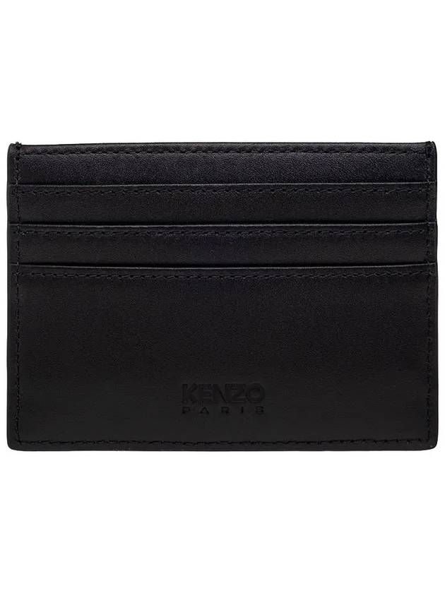 Signature Logo Card Wallet Black 5PM820 L41 99 - KENZO - BALAAN 3