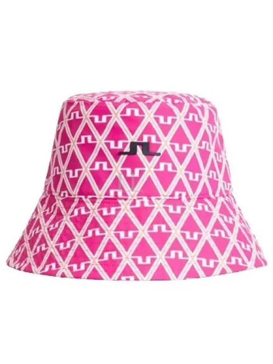 Hat Rosa Print Bucket Hat GWAC09762 S193 Women's Rosa Print Bucket Hat - J.LINDEBERG - BALAAN 2