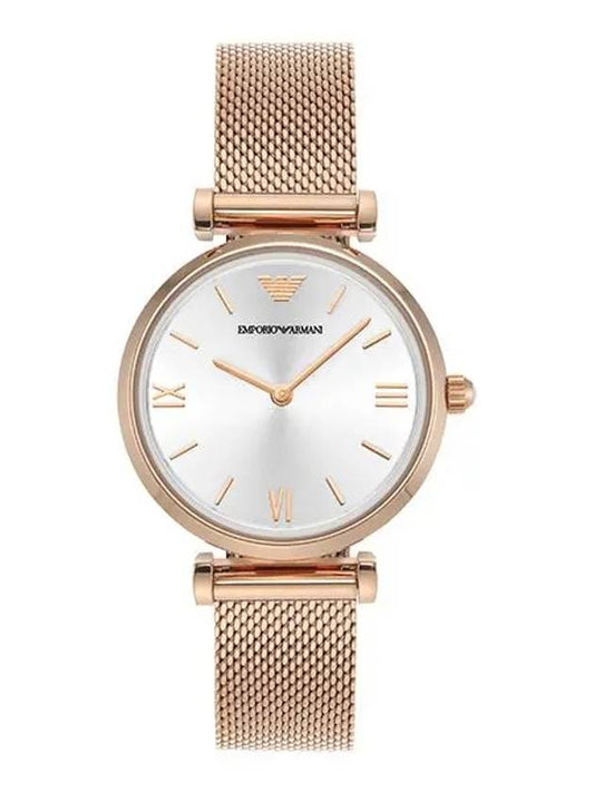 Analog Stainless Steel Metal Watch Rose Gold - EMPORIO ARMANI - BALAAN 2