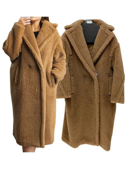 TEDDY Bear Icon Coat Camel 2421016032600 001 - MAX MARA - BALAAN 1