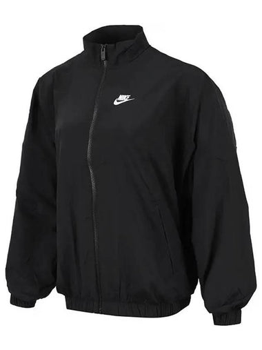 Sportswear Essentials Windrunner Woven Jacket Black - NIKE - BALAAN 1